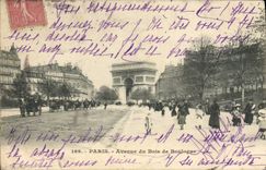 CPA Paris Avenue du Bois de Boulogne
