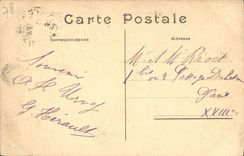 VINTAGE POSTCARD Gardens Of Versailles View of the Basin of Latone