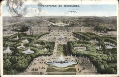 CPA Jardins De Versailles Panorama 
