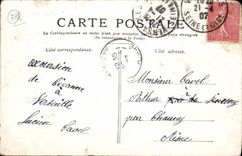 VINTAGE POSTCARD Gardens Of Versailles Panorama