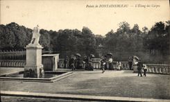 CPA Palais de Fontainebleau L'Etang des Carpes