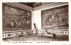 VINTAGE POSTCARD Palate of Fontainebleau Living room of Mercury