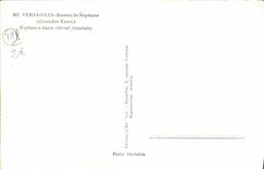 CPA Palais De Versailles Bassin de Neptune Grandes eaux