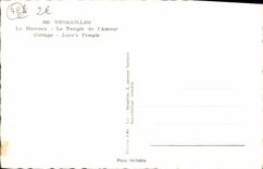 CPA Palais De Versailles Le Hameau Le Temple de L'Amour