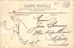 La POSTAL Briançon de la VENDIMIA lleva Pignerol y Fort del castillo