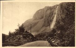 CPA Route du Lautaret Cascade de la Pisse 