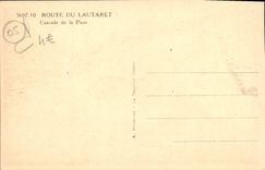 CPA Route du Lautaret Cascade de la Pisse 