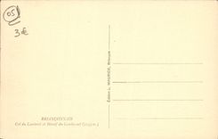 VINTAGE POSTCARD Brianconnais Collar of Lautaret and solid mass of Combeynot