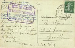 CPA Dauphine Vue Panoramique du Col du Lautaret Le col et le Grand Galibier