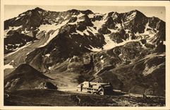 CPA Col du Lautaret Chalet du PLM et massif du Combeynot