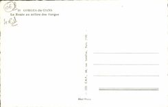 CPM Gorges du Cians La route au milieu des gorges