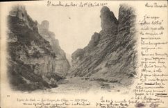 CPA Ligne Du Sud Les Gorges Du Cians