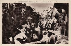 CPA Environs De Beuil Les Gorges Du Cians Et La route