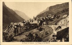 CPA Le Circuit Du Lautaret Le Village De La Grave