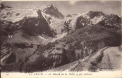 CPA La Grave Le Massif De La Meije