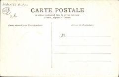 CPA La Grave L'Eglise Des Terrasses et la Meije