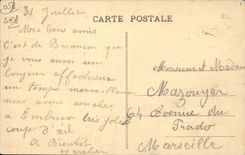 CPA La Grave Chapelle Des Terrasses Et Le Grand Pic De La Meije