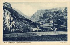 CPA Vallee de la Romanche vers la Grave 
