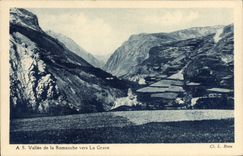 CPA Vallee de la Romanche vers la Grave 