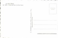 CPM Nice Entree Du Port Et Le Mont Boron