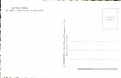 MODERN CARD Nice a Street Of the Old city