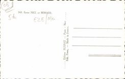 MODERN CARD Between Nice And Monaco