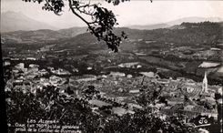 MODERN CARD Gap View taken of the hill of Puymaure
