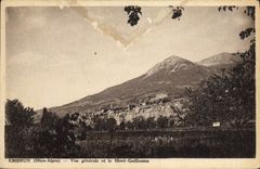 VINTAGE POSTCARD Spray View And the Guillaume Mount