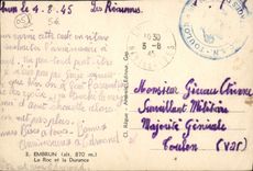 VINTAGE POSTCARD Spray the Rock And the Durance