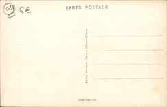 VINTAGE POSTCARD Thierry Castle the Town hall And the Theater