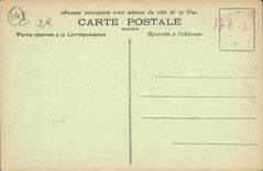 VINTAGE POSTCARD Worthy Les Bains the Cathedral Gerome Saint