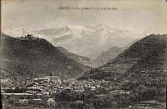 VINTAGE POSTCARD Worthy View and Three Eveches