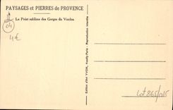 La POSTAL de la VENDIMIA el punto sublima las gargantas del Verdon