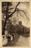 VINTAGE POSTCARD Arles On the Rhone Alyscamps Vault Honorat Saint