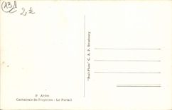 MODERN CARD Arles Cathedral St Trophime the Gate
