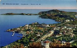 CPA Beaulieu Sur Mer Vue Generale