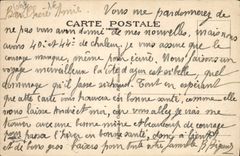 VINTAGE POSTCARD Beaulieu On Sea Flowered Terrace Seen On Jean Saint