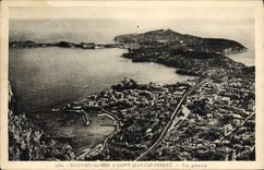 CPA Beaulieu Sur Mer Et Saint Jean Cap Ferrat Vue Generale