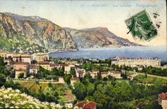 CPA Beaulieu Sur Mer Vue Generale Petite Afrique