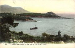 CPA La Pointe Saint Hospice Vue Prise Au Cap Ferrat