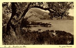 CPA Beaulieu Sur Mer La Pointe Fourmie