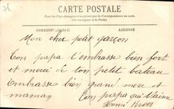 CPA Versailles Le Petit Trianon Le Ruisseau et le temple de l'amour