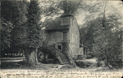 CPA Versailles Petit Trianon Le moulin 