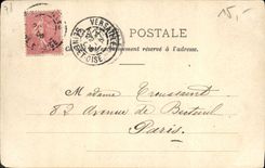 CPA Versailles Petit Trianon Le moulin 