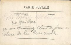 VINTAGE POSTCARD Versailles Small Trianon Room To be slept Of Marie Antoinette