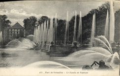 CPA Versailles Le Bassin De Neptune