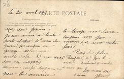 VINTAGE POSTCARD Versailles the Orangery Built By Mansart