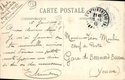 CPA Fontainebleau Le Chateau Vue Sur Le Parterre