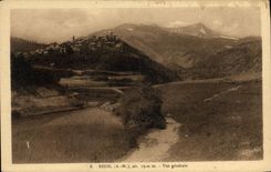 CPA Beuil Vue generale