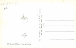 CPM Beuil Vue Generale